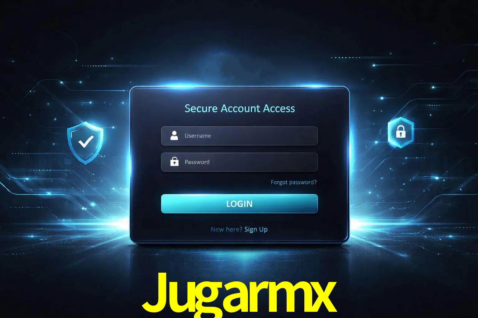 Pantalla de inicio de sesión de cuenta Jugarmx para usuarios en México